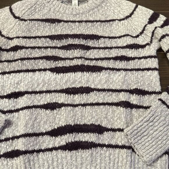 Autumn Cashmere Striped Sweater, XS - Picture 7 of 8